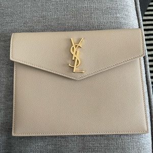 YSL uptown clutch